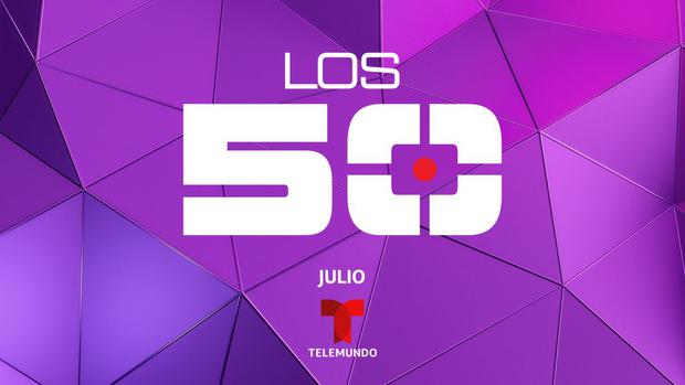 Logo de Los 50, nuevo reality show de Telemundo (Foto: Telemundo)