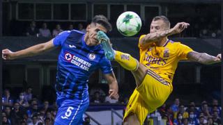 Casi no la cuenta: Luis Abram y la fuerte patada de López quien fue expulsado en Cruz Azul vs. Tigres [VIDEO]