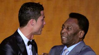 Un abrazo: Pelé felicitó a Cristiano y admitió que desea un encuentro con él