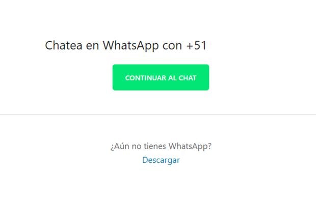 Whatsapp Web Cómo Chatear Con Alguien Sin Agregarlo A Tu Agenda Aplicaciones Pc 2442