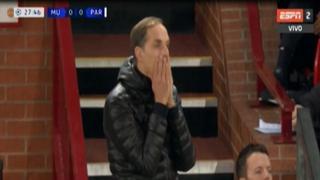 ¡Se volvió loco! La reacción de Tuchel para el mano de mano de Mbappé [VIDEO]