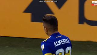 Espectacular definición: el golazo de Agustín Almendra para el 1-0 de Boca Juniors vs. The Strongest [VIDEO]