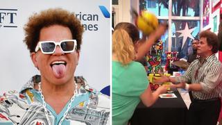 Mujer destroza obra de Romero Britto porque supuestamente maltrató a su personal