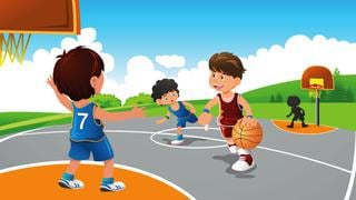 Reto viral en 5 segundos: encuentra el error en el acertijo de los niños jugando básquet [FOTO]
