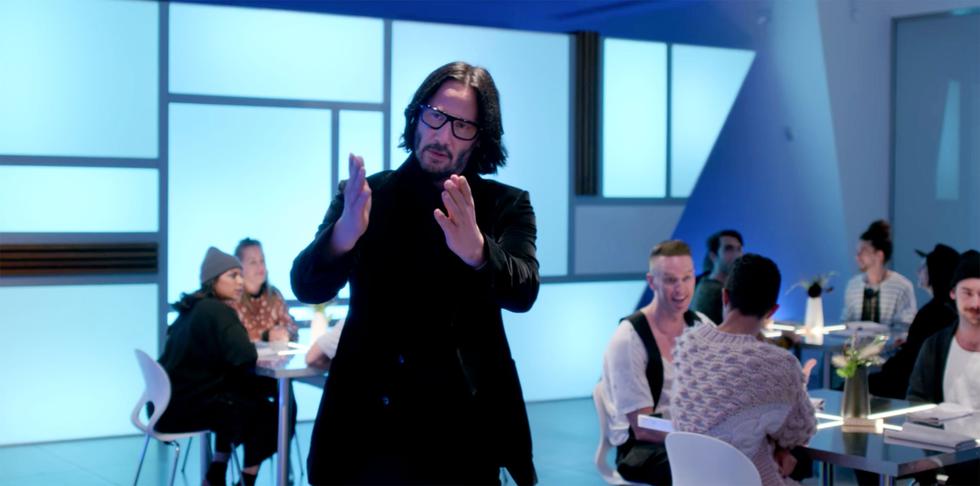 El actor que alcanzó la fama internacional con su papel de Neo en la cinta "Matrix" de 1999. (Fotos: Netflix)