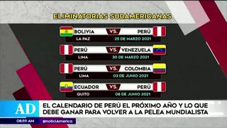 Selección peruana: Conoce el calendario para el 2021