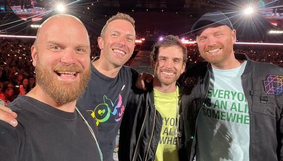 Coldplay hizo delirar a los asistentes de su concierto en Argentina al interpretar “De Música Ligera” de Soda Stereo. (Foto: Instagram)