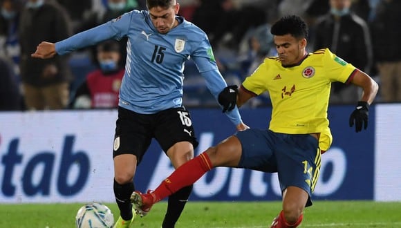 Mira las formaciones del partido de Colombia vs. Uruguay por Eliminatorias Sudamericanas 2026 (Foto: AFP)