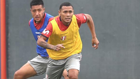 Bryan Reyna se lesionó entrenando con la Selección Peruana. (Foto: FPF)