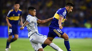 Nada más y nada menos que en La Bombonera: Godoy Cruz celebró el debut de Wilder Cartagena ante Boca Juniors