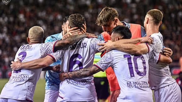 Olympiacos vs Fiorentina por la final de la Conference League. (Vídeo: @acffiorentina).
