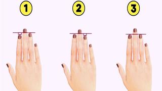 Test visual: el tamaño de tus dedos revelará rasgos de tu personalidad