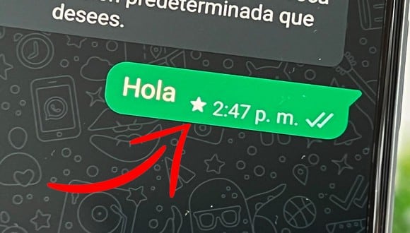 WHATSAPP | El proceso es muy sencillo y aplica para las versiones de iOS y Android. (Foto: Depor)