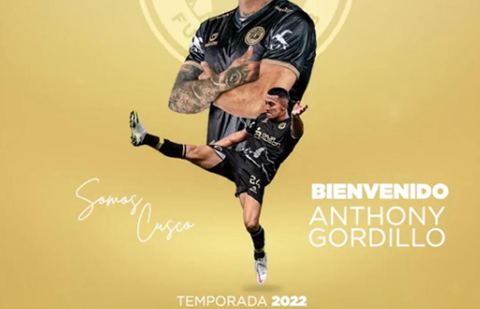 Anthony Gordillo. (Foto: Cusco FC)