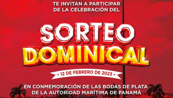 Lotería Nacional de Panamá del domingo 12 de febrero (Foto: Lotería Nacional de Panamá).