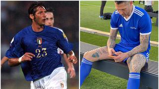 Boca Juniors en la piel: Marco Materazzi mostró su tatuaje del escudo ‘Xeneize’