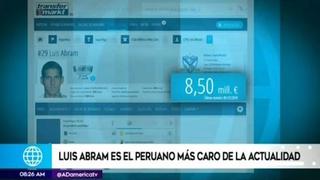 Luis Abram eleva su cotización a más de 8.5 millones de euros