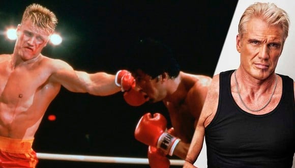 Dolph Lundgren, quien actuó en "Rocky IV", junto a Sylvester Stallone (Foto: composición Depor/Metro Goldwyn Mayer/Dolph Lundgren).