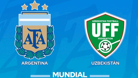 Argentina y  Uzbekistán chocan en el debut del Mundial Sub 20. (Foto: AFA)