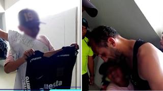 Niño hincha de Alianza Lima llora de emoción al conocer a Hernán Barcos
