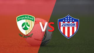 La Equidad y Junior se mantienen sin goles al finalizar el primer tiempo