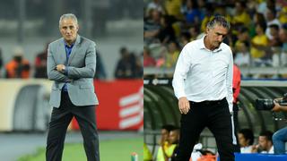 Tite y Edgardo Bauza, mismo tiempo y diferentes resultados