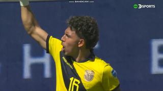 ¡Le pegó de primera! Gol de Jeremy Sarmiento para el 1-0 de Ecuador vs. Venezuela