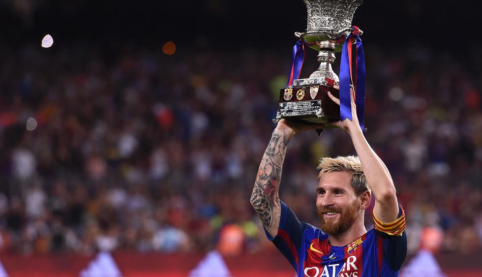 Lionel Messi espera alzar un nuevo trofeo con FC Barcelona ante su gente en el Camp Nou. (Foto: AFP)