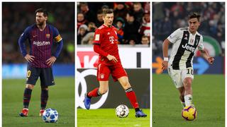 Con Messi y sin Cristiano: la tabla de goleadores de Champions League 2018 [FOTOS]