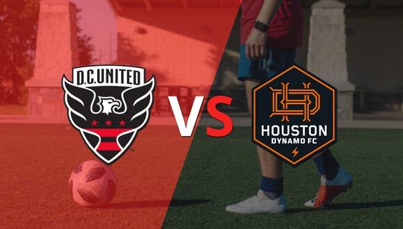 Termina el primer tiempo con una victoria para DC United vs Dynamo por 2-0