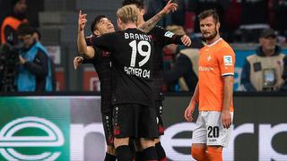 Bayer Leverkusen derrotó 3-2 a Darmstadt con gol de Charles Aránguiz