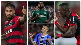 Guerrero, Vinicius y más figuras: los 20 delanteros más caros del Brasileirao 2018