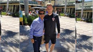 Jugadores de Croacia salieron de compras en Miami a un día del partido contra Perú