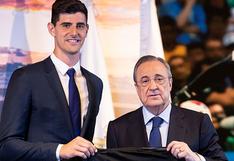 Florentino mima aCourtois: el Madrid podría fichar al preparador de porteros de Bélgica