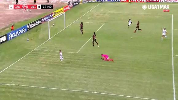 Gol de Neri Bandiera en el duelo entre Atlético Grau y Universitario. (Video: Liga 1 Max)
