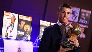 ¡Síuuuu! El grito de guerra de Cristiano Ronaldo al recibir el Balón de Oro