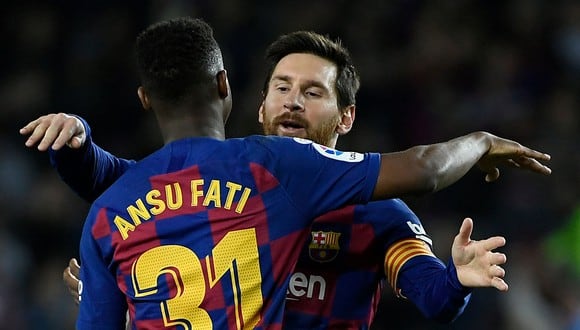 Ansu Fati debutó en el primer equipo del Barcelona en la temporada 2019-20. (AFP)
