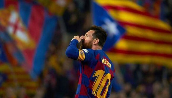 Lionel Messi es el máximo goleador en la historia del FC Barcelona. (AP)