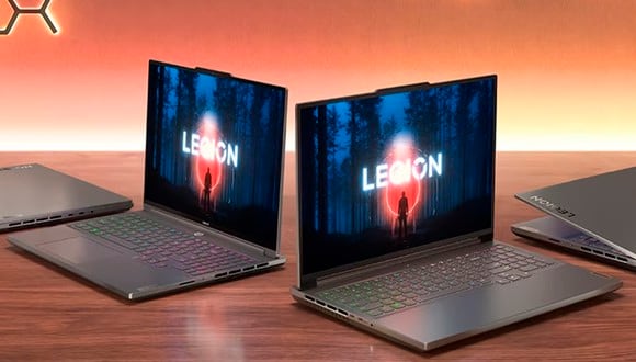 LENOVO | Ya se lanzaron las nuevas laptops de Lenovo, la Lenovo Legion Slim 7 y la Legion Slim 5. (Foto: Lenovo)