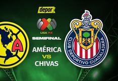 América vs. Chivas EN VIVO vía Canal 5: links y horarios de semifinales Liga MX