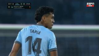 Qué buen regreso: Renato Tapia volvió a jugar con Celta de Vigo en LaLiga [VIDEO]