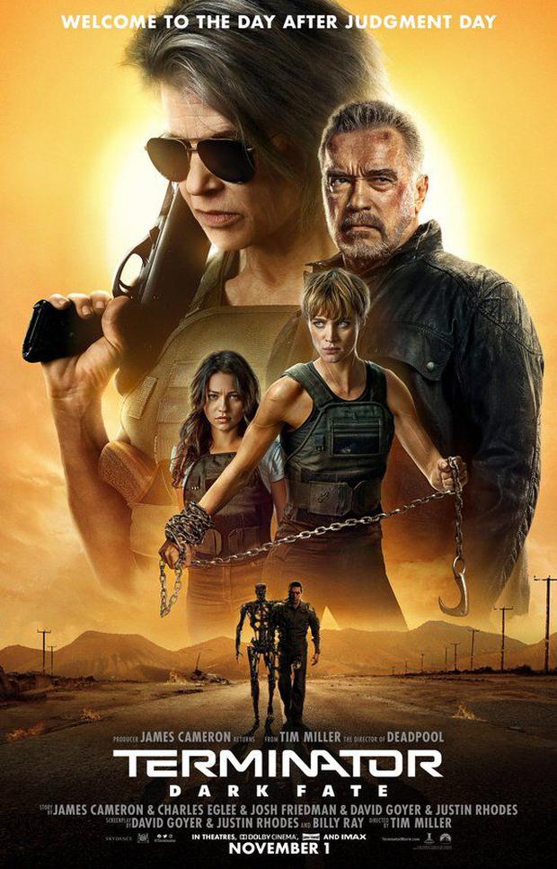 "Terminator: Dark Fate" lanzó este póster oficial en sus redes sociales. (Foto: Paramount Pictures)
