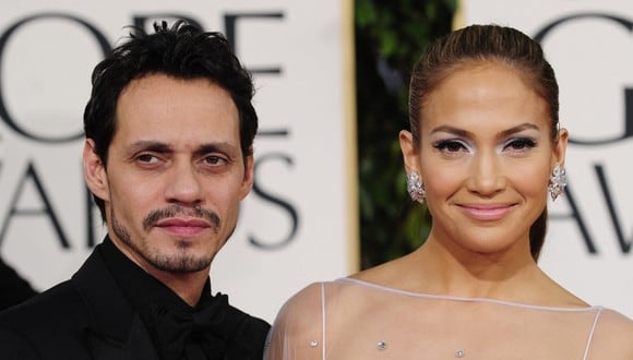 Marc Anthony y Jennifer Lopez tuvieron un matrimonio de 10 años (Foto: AFP)