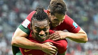 Para liquidar la serie: golazo de Rafael Leao para el 6-1 de Portugal vs. Suiza [VIDEO]