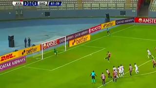 Triunfo agónico: gol de Luciano para el 3-2 de Sao Paulo vs. Ayacucho FC [VIDEO]