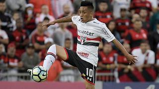 Respaldo total: compañero de Cueva en Sao Paulo lo defendió ante críticas por su rendimiento