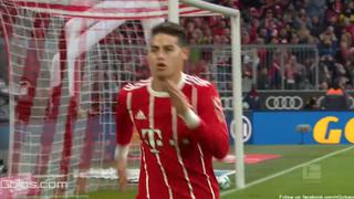 James Rodríguez la inició y la terminó: el gol al Dortmund tras buena pared con Alaba [VIDEO]