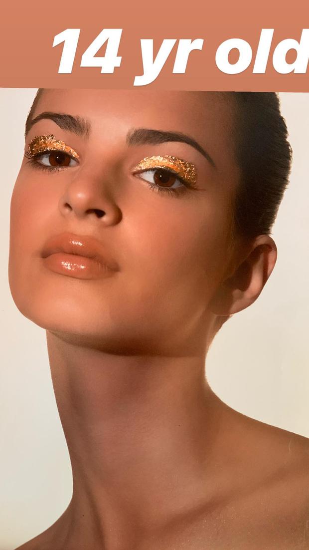 Emily Ratajkowski cuando era una adolescente. (Foto: Instagram)