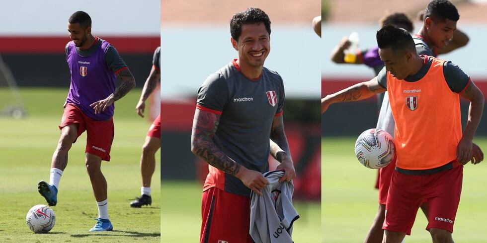 Así fue el entrenamiento de la Selección Peruana.  (Foto: Jesús Saucedo / GEC)