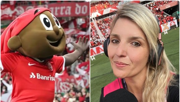 Gisele Kümpel denunció a la mascota del Inter por presunto acoso sexual. (Foto: Internet)